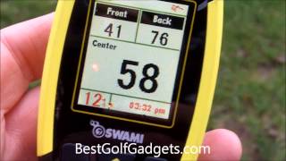 IZZO Swami 4000 Golf GPS Review