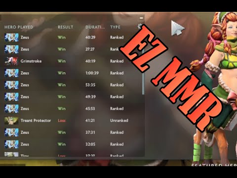 Dota 2 7.27c | Guide & Tips | Zeus Support | Play as Miracle/ Notail/ Yapzor | Ez MMR (100% winrate)