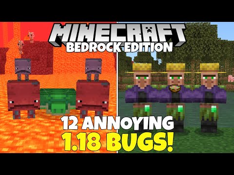 silentwisperer - 12 ANNOYING Bugs & Glitches In Minecraft Bedrock 1.18! Cave Update