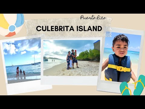 CULEBRITA ISLAND | Playa Tortuga | PUERTO RICO | Vlog 65 | The Kinaadmans