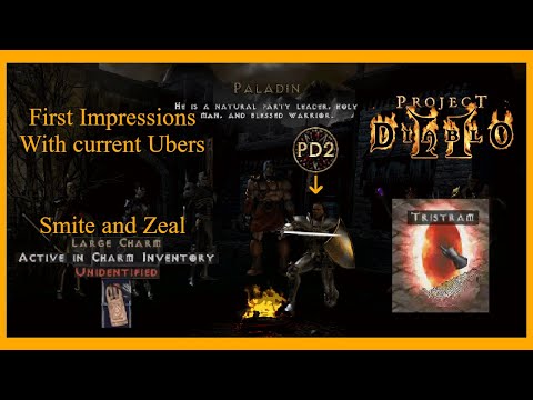 Uber Tristram First Impressions As A Pally (Project Diablo 2)
