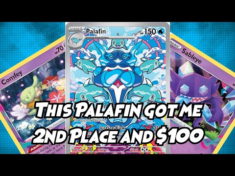 How Palafin got me 2nd Place and won me $100 | Lost Zone Palafin Obsidian Flames