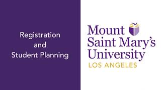Registration and Student Planning