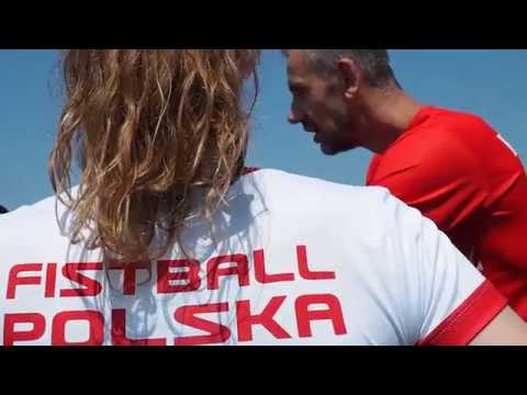 Polish women's training in Fistball