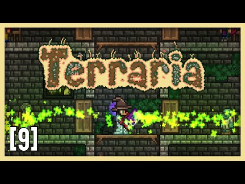 Terraria 1.3 Expert Mage Class Let's Play Part 9 - Cursed Flames | 1.3.2 Mage Playthrough