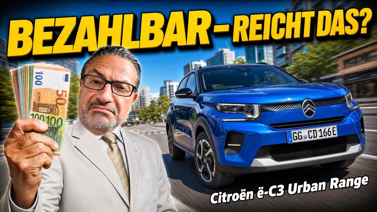 Was kann das 20.000€ Elektroauto? Citroën eC3 Urban Range im Test.