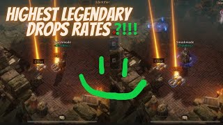 Diablo Immortal Highest Legendary Drop Rate?!
