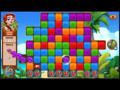 Lost Island Blast Adventure Level 1537 - NO BOOSTERS 🏝️ | SKILLGAMING ✔️