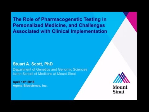 Webinar: Role of Pharmacogenetic Testing in Personalized Medicine
