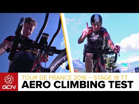 Does Getting Aero Help You To Climb Faster? Tour De France 2016 Stage 18 Time Trial