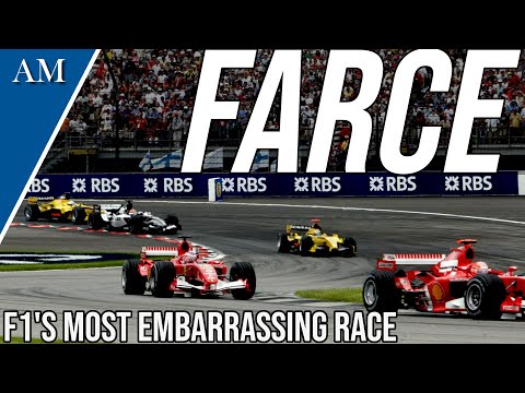 F1'S MOST EMBARRASSING RACE! The 2005 United States GP, 20 Years Later...