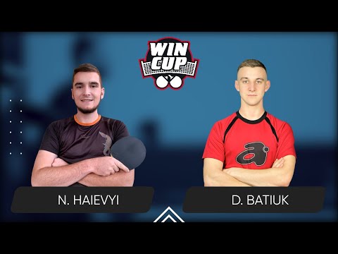 00:45 Nazarii Haievyi - Dmytro Batiuk West 6 WIN CUP 18.04.2024 | TABLE TENNIS WINCUP