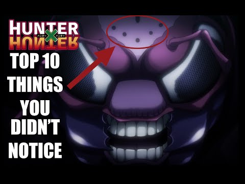 Hunter x Hunter - TOP 10 Things You Didn't Notice: Chimera Ant Arc