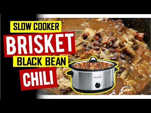 Black Bean Brisket Chili Recipe Slow Cooker