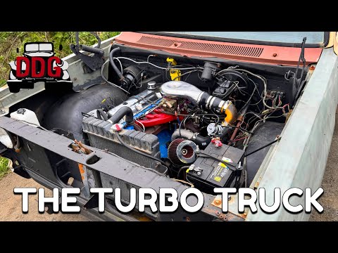 CHEAP 1977 Dodge D100 Plus My Home Built Slant Six Blow-Through Turbo Kit Equals...
