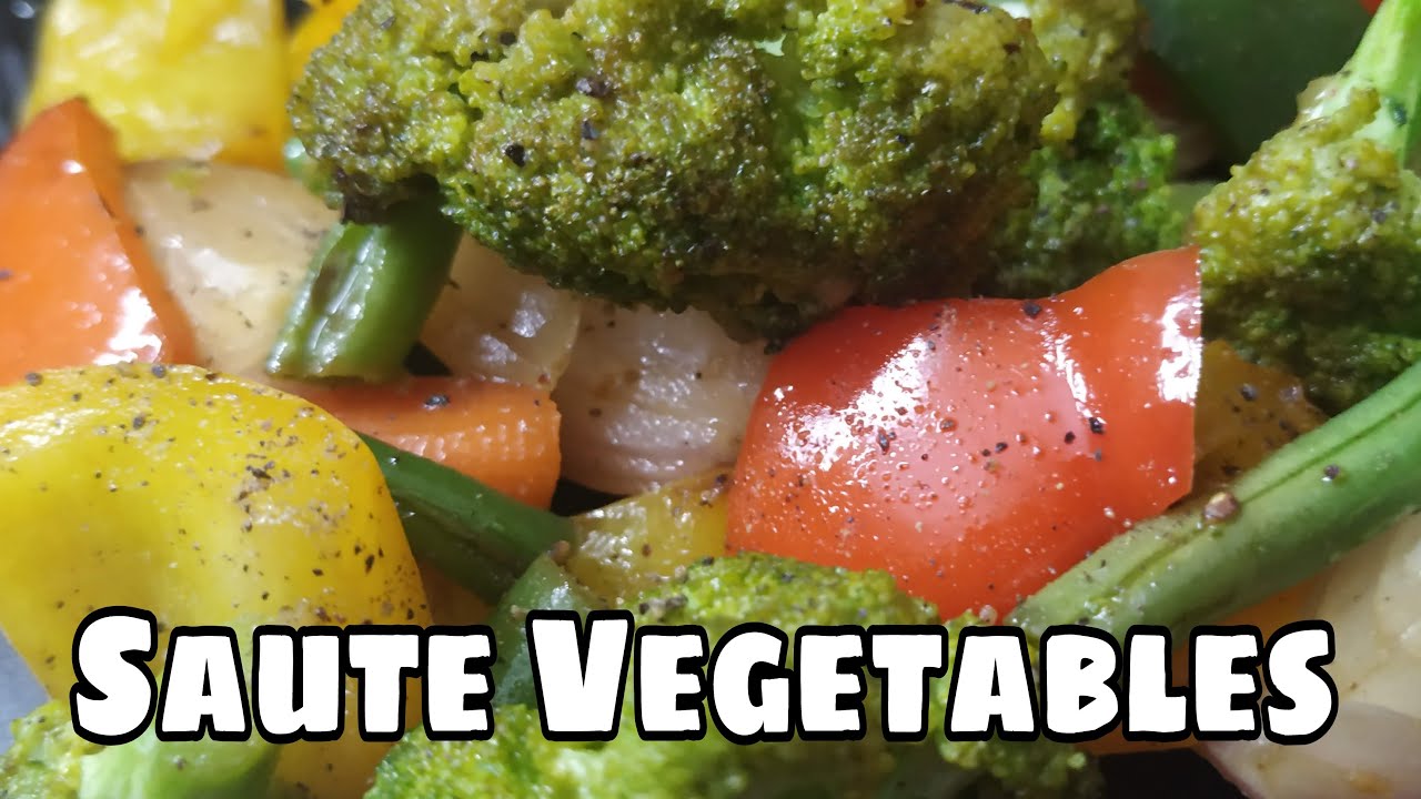 Saute Vegetables | I Vegetable Stir Fry | Sauteed Vegetables | Healthy Vegetarian Recipe
