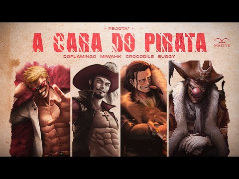 A Cara do Crime (Buggy, Doflamingo, Crocodile, Mihawk) Feat @EoDanOficial @Shinezinofc @Atilla021