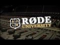 RØDE University - Recording Bass with various RØDE ...