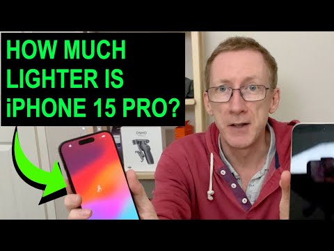 iPhone 15 Pro vs iPhone 14 Pro Weight