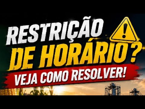 EVITANDO RESTRIÇÃO DE HORÁRIO!!!