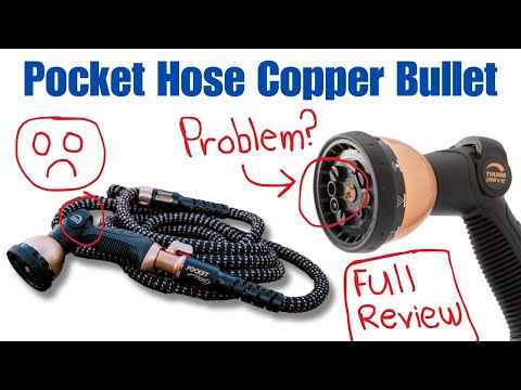 Pocket Hose Copper Bullet Review - Pros & Cons Of The Pocket Expandable Hose