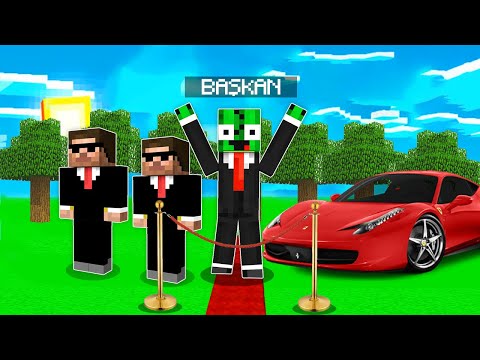 KÖYDE NASIL BAŞKAN OLDUM! 😱 - Minecraft