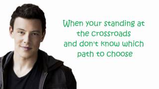 glee I&#39;ll stand by you (lyrics)