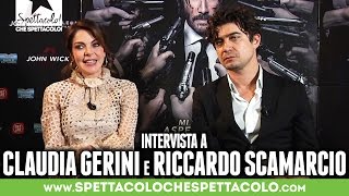 JOHN WICK 2 | Riccardo Scamarcio e Claudia Gerini intervistati video