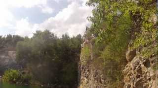 preview picture of video 'Cliff Jumping in Fishersville VA'