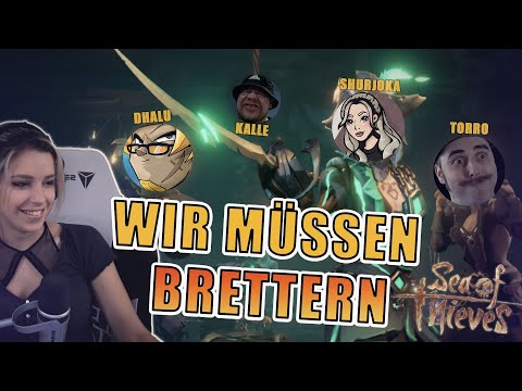 Eine CREW mit maximaler Erfolgschance mit @Dhalucard, @Kalle  &amp; @Torro Twitch | Sea of Thieves