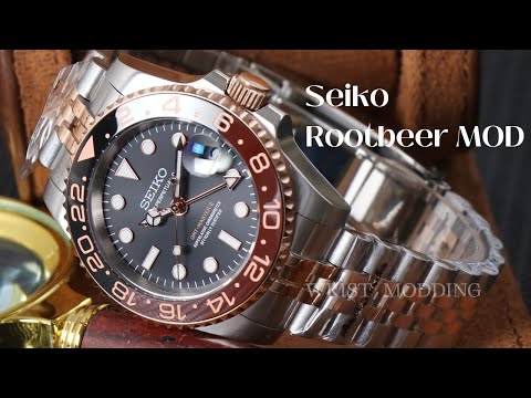 Seiko Rootbeer MOD Review #seikomod #watchreviews