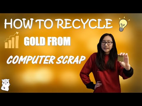 Computer Recycling: How to recycle Gold from Computer scrap
