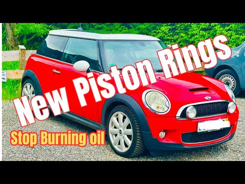 Mini Cooper S - How to remove pistons and fit new piston rings to stop burning oil.