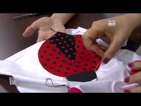 Mulher.com 22/08/2013 Lisa Vernaschi - Aplicação de joaninha em camiseta Parte 2/2