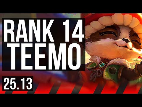 TEEMO vs JAX (TOP) | 500+ games, Rank 14 Teemo | EUW Master | 25.13