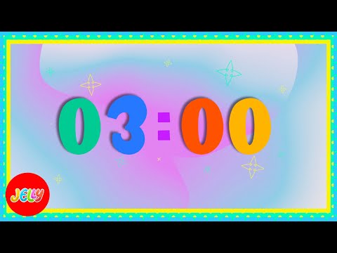 3 minutes Clean Up Song | 3 minutes countdown | Kids' Song