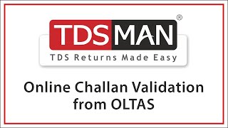 Online Challan Validation from OLTAS