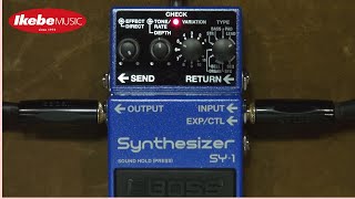 Video thumbnail for BOSS SY-1 Synthesizer All 121 Sounds Sample Vol.1 by Ikebe Channel｜池部楽器店