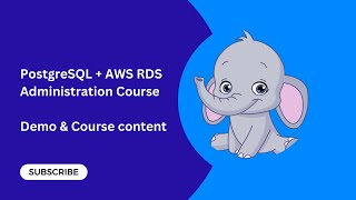 Download the video "PostgreSQL + AWS RDS Administration Training - Course Content"