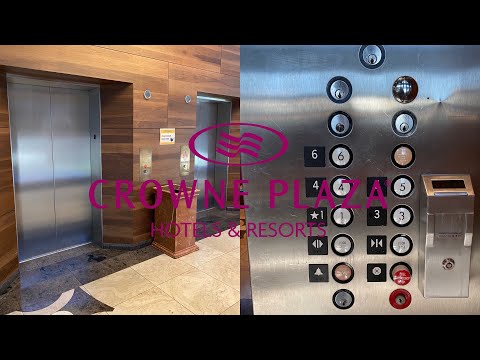 Scenic US Traction elevators @ Crown Plaza Hotel - Foster City, CA