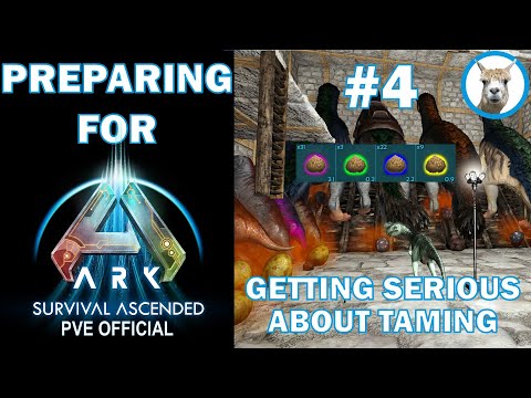 Preparing for Ark Survival Ascended - #4 Setting Up A Kibble Farm - PVE Official