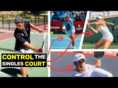 Singles Pickleball Tactics: PICKLEBALL MASTERCLASS by Austin Hardy