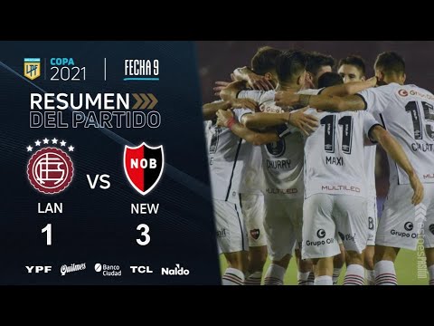 Copa De La Liga | Fecha 9 | resumen de Lanús - Newell's