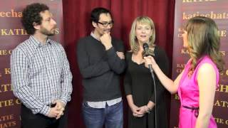 KATIE CHATS: CSA, JAMES GENN, LAURA DE CARTERET & MATT BARAM, DIRECTOR & ACTORS, SEED video