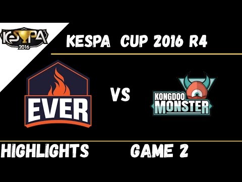 ESC vs KDM | Game 2 | Highlights Kespa Cup 2016 R4 SEMI FINALS ESC Ever vs Kongdoo Monster