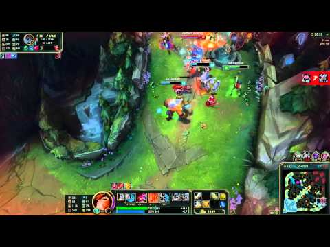 League of Legends - Miss Fortune/Alistar vs. Lucian/Maokai