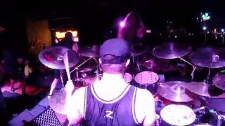 Absence - Battlecross - Dallas, TX - April 2016 - Brian Zink Drum Cam