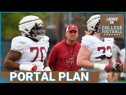 Alabama Football in the transfer portal has the ABILITY to make moves l College Football Podcast