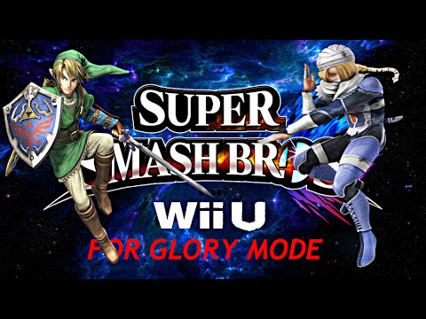 Gameplay - SSB4 - For Glory Mode: Shinobi (Link) Vs. Sheik.