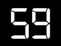60 Sec Countdown Version 6 With Sound Effects HD